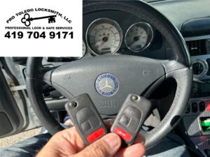 2001 Mercedes-Benz SLK230 Flip Key Remote